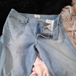 Hudson Women's Straight Leg Jeans in Light Blue Size 33 Style Blair ELIANA